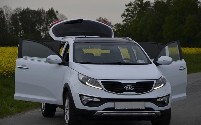 Kia Sportage cena 49900 przebieg: 192583, rok produkcji 2011 z Wąsosz małe 781